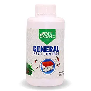 Pai's Natural Home General Pest Control Spray - 100% Organic - Concentrated Liquid to Kill Insects & Mosquitoes - 250 ml , Multicolor , Pack of 1