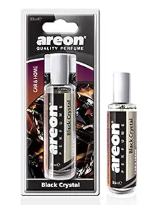 Areon Black Crystal Car Perfume with Spray (35 ml)