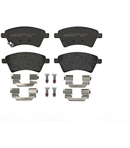 MAPCO 6529 Kit Pastiglie Freno Posteriori – Compatibile Con Fiat Sedici, Honda Civic E Suzuki Swift
