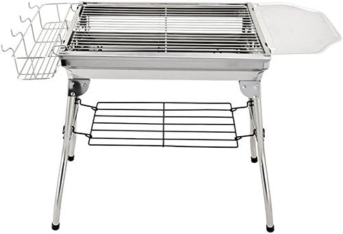 DFERGKR Barbecue Outdoor Household Charcoal New Portable Home Grill Stainless Steel