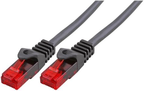 BIGtec 5m CAT.5e Ethernet LAN Patchkabel,black - Gigabit network cable Patch cable black (RJ45, Cat