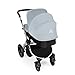 Ickle Bubba Stomp V2 All In One Baby Travel System - Lightweight Chasis Pram, Pushchair & Car Seat (Silver & Silver)