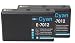 Produktbild Premium 2er Pack Tintenpatronen Kompatibel zu Epson T 7012 Epson WorkForce PRO WP 4095 WP 4515 WP 4525 WP 4535 WP 4545 WP 4595 (Cyan)