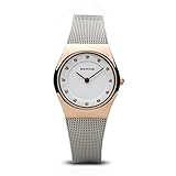 BERING Damen-Armbanduhr Analog Quarz Edelstahl 11927-064