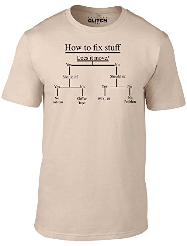 Reality GlitchMen's How to Fix Stuff T-Shirt.
