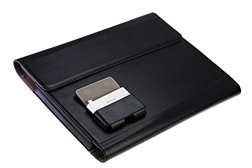 Broonel London – Prestige – schwarzes premium Case / Cover Trage Tasche / Folio speziell für das Samsung 700T - 4