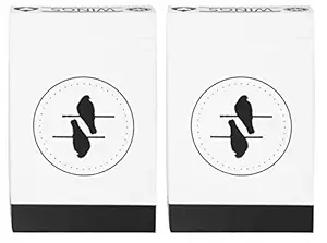 Parksons Cartamundi Plastic Coated Paper Playing Card (Wings) for Fun / Game / Party - Pack of 2