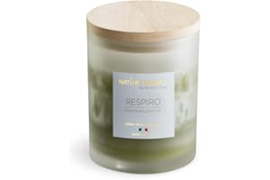 NATURE CANDLE BY BONTURI CASA NATURE CANDLE candela profumata 100% cera vegetale - Linea Amati 200g Respiro - Essenze Balsamiche