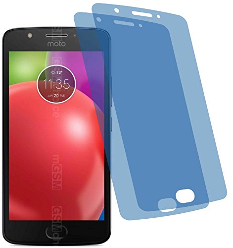2x Crystal clear klar Schutzfolie fÃ¼r Motorola Moto E4 Premium Displayschutzfolie Bildschirmschutzfolie SchutzhÃ¼lle Displayschutz Displayfolie Folie