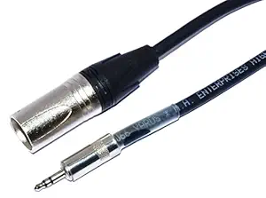 MA 3.5mm Stereo Plug EP to XLR Male Cable Microphone Guitar Amplifier cable (10 Mtr.)