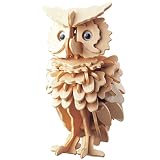 DIY 3D-Holz-Geschenk-Baukasten Spielzeug Puzzle Puzzle Eule Modell - 2