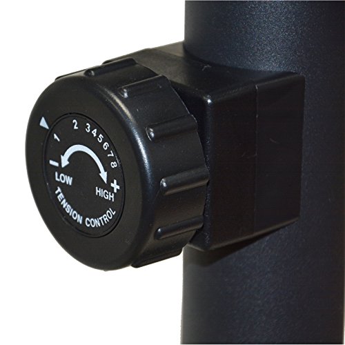 EnjoyFit Heimtrainer Fahrradtrainer mit Handpuls-Sensoren schwarz/grün - 6