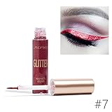 10 colores vibrantes delineador de ojos brillante, color brillante y billar, personalizar un aspecto elegante y elegante. 