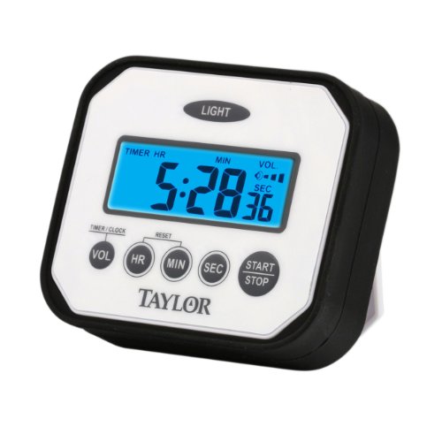 TaylorPrecision Products Pro Splash 'n' Drop Digital Timer with Volume Settings