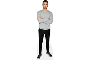 CELEBRITY CUTOUTS Theo James (Casual) Pappaufsteller mini