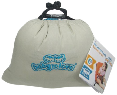 BabyToLove Reversible Baby Chair Grey Blue