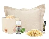 ZIRBENWÜRFEL mit Zirbengold: Perfekt als Raumduft und Lufterfrischer