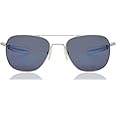 Randolph Matte Chrome Classic Aviator Sunglasses for Men or Women 100% UV