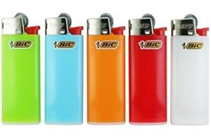 BIC Lot de 10 mini briquets Couleurs assorties