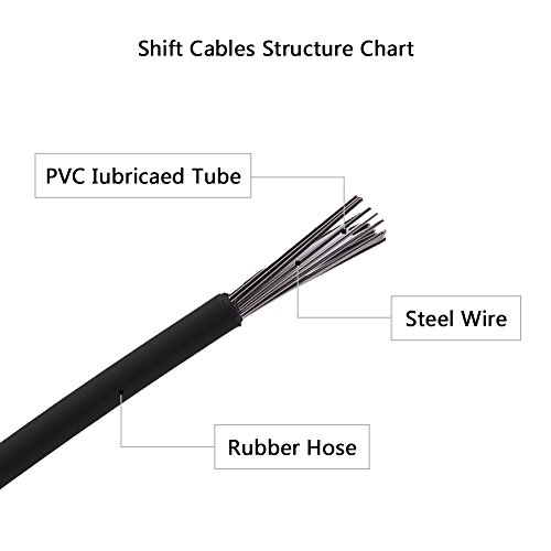 Cable de Cambio de Bicicleta de Acero para MTB Bicicleta de Montaña 5