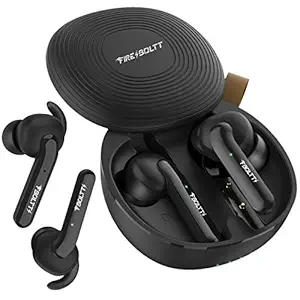 Fire-Boltt Buds 1100 True Wireless Earbuds, BT5.0, Full Smart Touch Control Bluetooth Earphones with Voice Assistance, 20 hrs Playtime with Charging case!