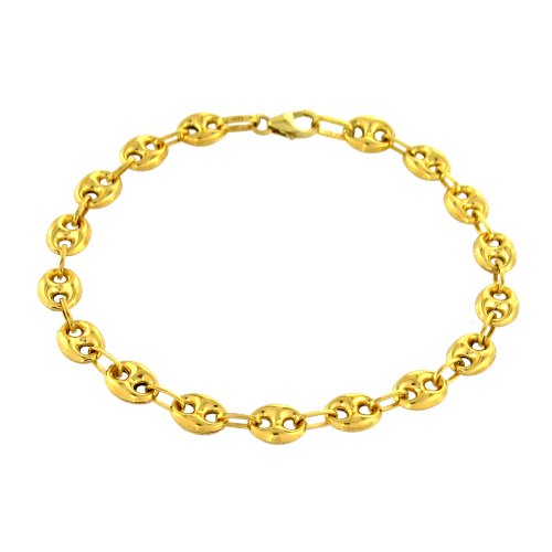 Tous mes bijoux Luxveritasgemma Herren-Armband 9 Karat (375) Gelbgold 210 mm CDMC576