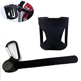 Kinderwagen Getränkehalter – welkey Buggy Kinderwagen Kinderwagen Trinken Flasche Tasse Halter mit Karabiner Clip Aufhänger - 2
