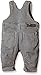 Bellybutton Kids Unisex Baby 7652 Skort Boat Neck Sleeveless Dungarees, Grey (Grey Denim Gray 0016), 12-18 Months (Manufacturer Size: 86)