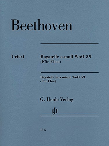 ⤂Télécharger⤃ Lettre à Elise WoO 59 la min. - Piano PDF Ebook En Ligne