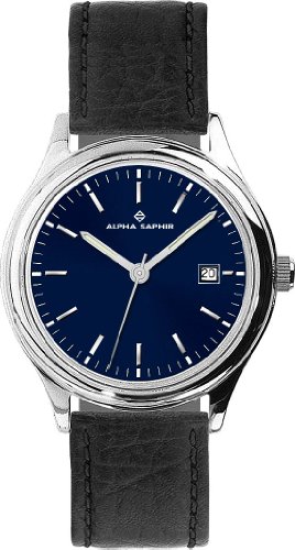 Alpha Saphir Herren-Uhren Quarz  Analog 310D