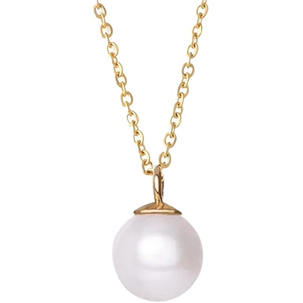 Pendentif Or Jaune Massif 14 Carats Avec Perle De Tahiti - 2,8 Cm, Neuf Sans Emballage