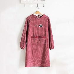 LYDCX Tablier De Cuisine À La Maison Combinaison De Cuisine À Manches Longues Japonaise Taille De Vêtements De Travail Barbecue