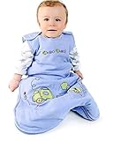 Schlummersack Babyschlafsack Frühjahr/Sommer 1 Tog – Zug – erhältlich in verschiedenen Grössen: von Geburt bis 3 Jahre - 2