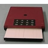 arlaching  Telefonregister index weinrot 23x19x3,5cm 800 Telefonnummern