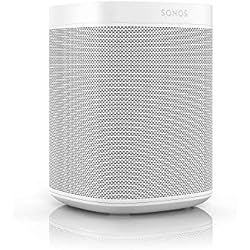 Sonos One Enceinte sans-fil multiroom wifi avec le service vocal Amazon Alexa intégré - Blanc