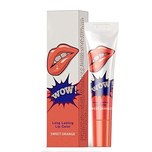 CHIC*MALL Fashion Lip Gloss Magic Color Peel Mask Tint Pack Long Lasting 5 types (5#)