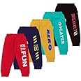 NammaBaby Cotton Pajama Pants with All Over Print for Boys and Girls (Multicolor Designs)(Regular Fit)(Pack of 5)