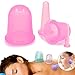 Hrph 4pcs Family Body Massage Helper Anti Cellulite Vacuum Silicone Cupping Cups Health Care