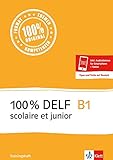 100 % DELF B1 scolaire et junior - Trainingsheft: zur Vorbereitung auf die DELF-Prüfung: préparation DELF. Buch + Klett-Augmented by 