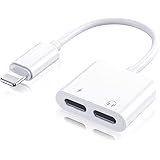 Adattatore Lightning Jack Cuffie e Ricarica 【Certificato Apple MFi】 Adattatore Cuffie iPhone Lightning Audio Cavo Accessori C
