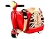 Di Grazia Kids Ride on Seat Skootcase Trolley with 2 wheel (Red, Red-Kids-Skootcase-Trolley) RS.3299.00