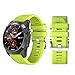 Produktbild BZLine Armband für Garmin Fenix 5 Plus, Silikon Sportarmband Uhr Band Strap Ersatzarmband Uhrenarmband für Garmin Fenix 5X Plus Smartwatch GPS-Multisportuhr (One Size, Grün)