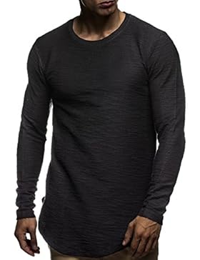 LEIF NELSON Herren oversize Swea