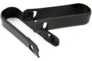 SQUAREZHENBO 2 Stück schwarze Alu-Radschrauben-Mutter-Kappen, Entfernungswerkzeug, tragbare Pinzette für Audi, Mutter- und Bolzenabdeckungen, Zubehör und Teile