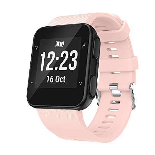 Preisvergleich Produktbild Skryo_ Uhren&Uhrenarmbänder Skryo Ersatzarmband Silikagel-Softbandband für Garmin Forerunner 35 (Rosa)