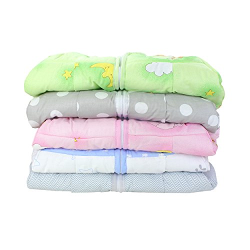 Baby Schlafsack Baumwolle Vierjahreszeiten Kinderschlafsack Wattierter Babyschlafsack ohne Ärmel Frühling Herbst Winter - 5
