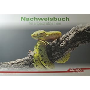 Lucky Reptile NB-1 Nachweisbuch 