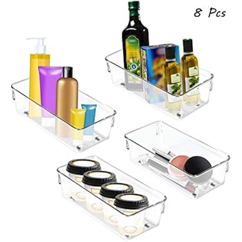 Kühlschrank Organizer (8Stk) - Kühlschrank Aufbewahrungsboxen aus