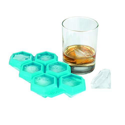 True Zoo 3350 1.75 Inch Silicone Iced out Diamond Ice Cube Tray 4.44 X 10.795 X 19.68 cm