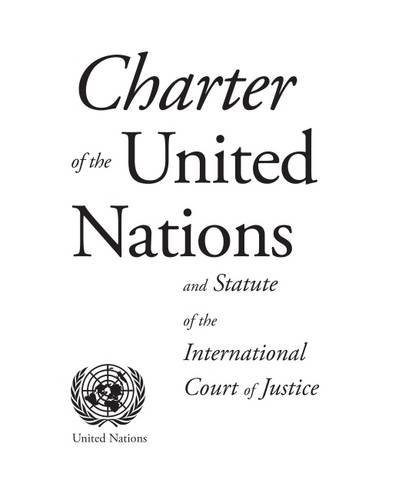 Charter of the United Nations and Statute of the International Court of Justice livre